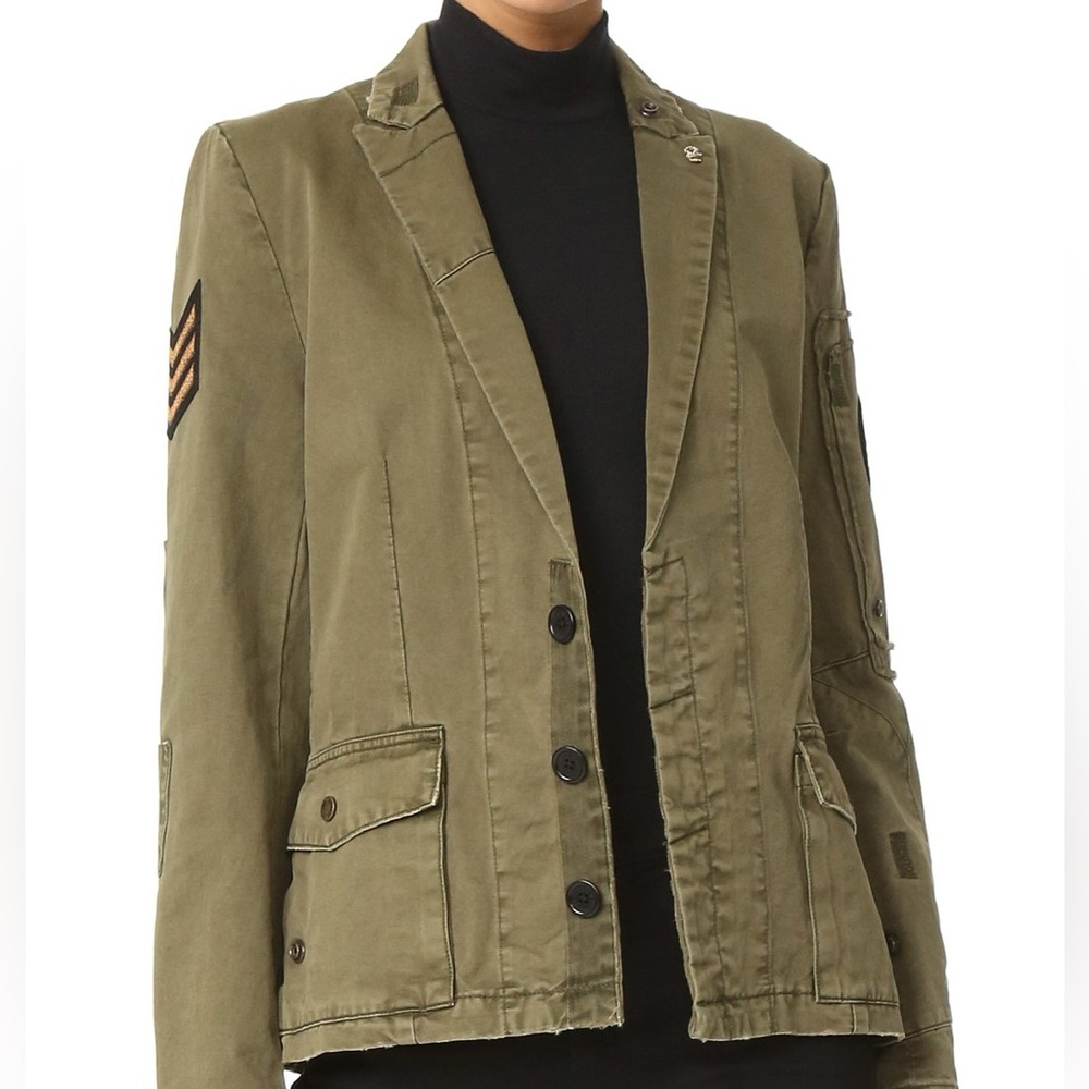 Zadig & Voltaire Virgina Grunge Army Jacket